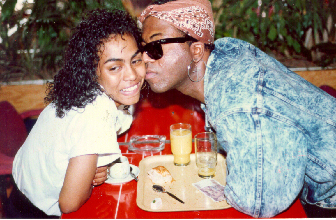 with  Suzelle  in Paris  '88
