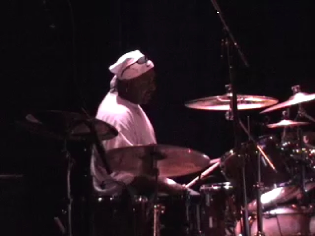 Foley on drums w/ George Clinton.....